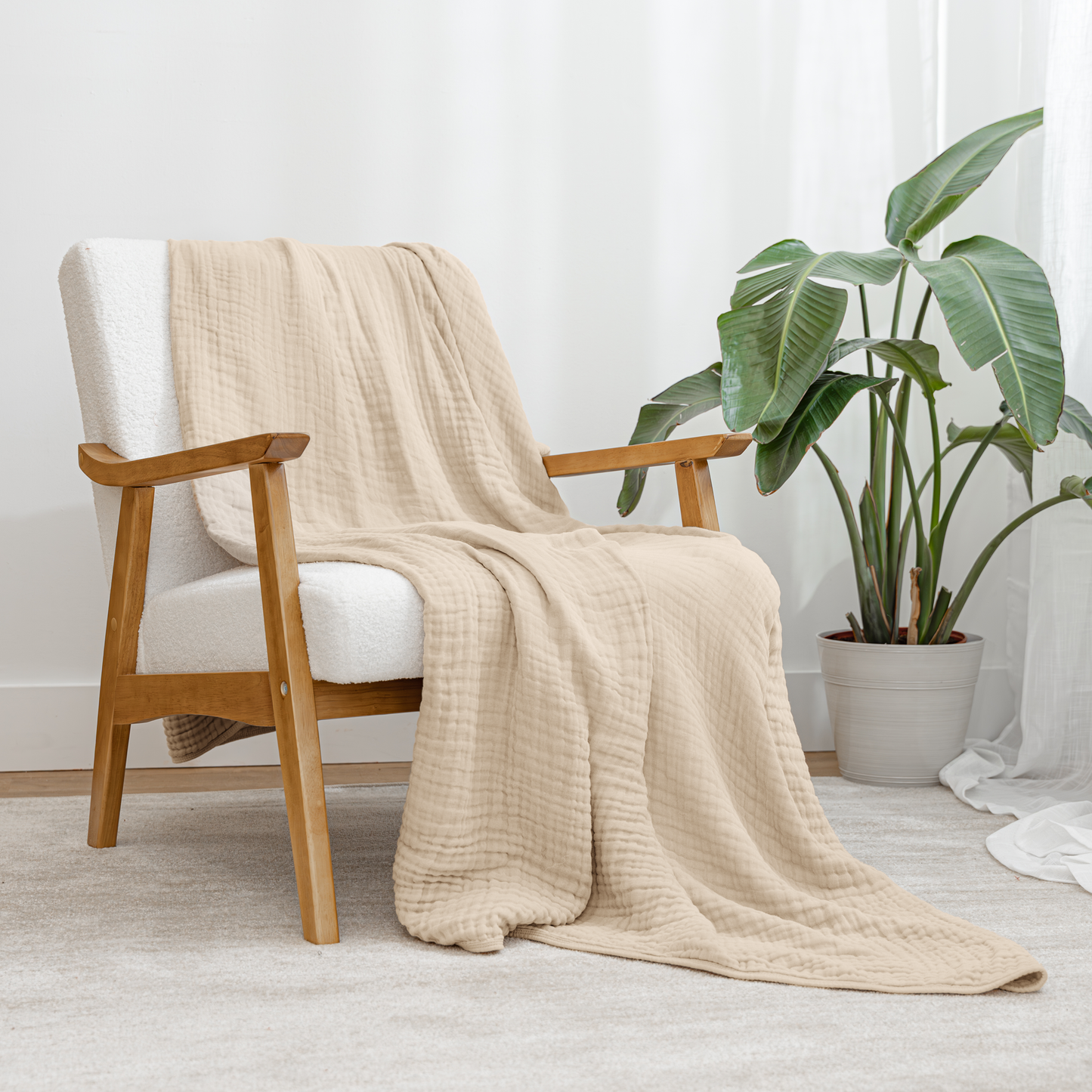 Adult Muslin Cotton Blankets