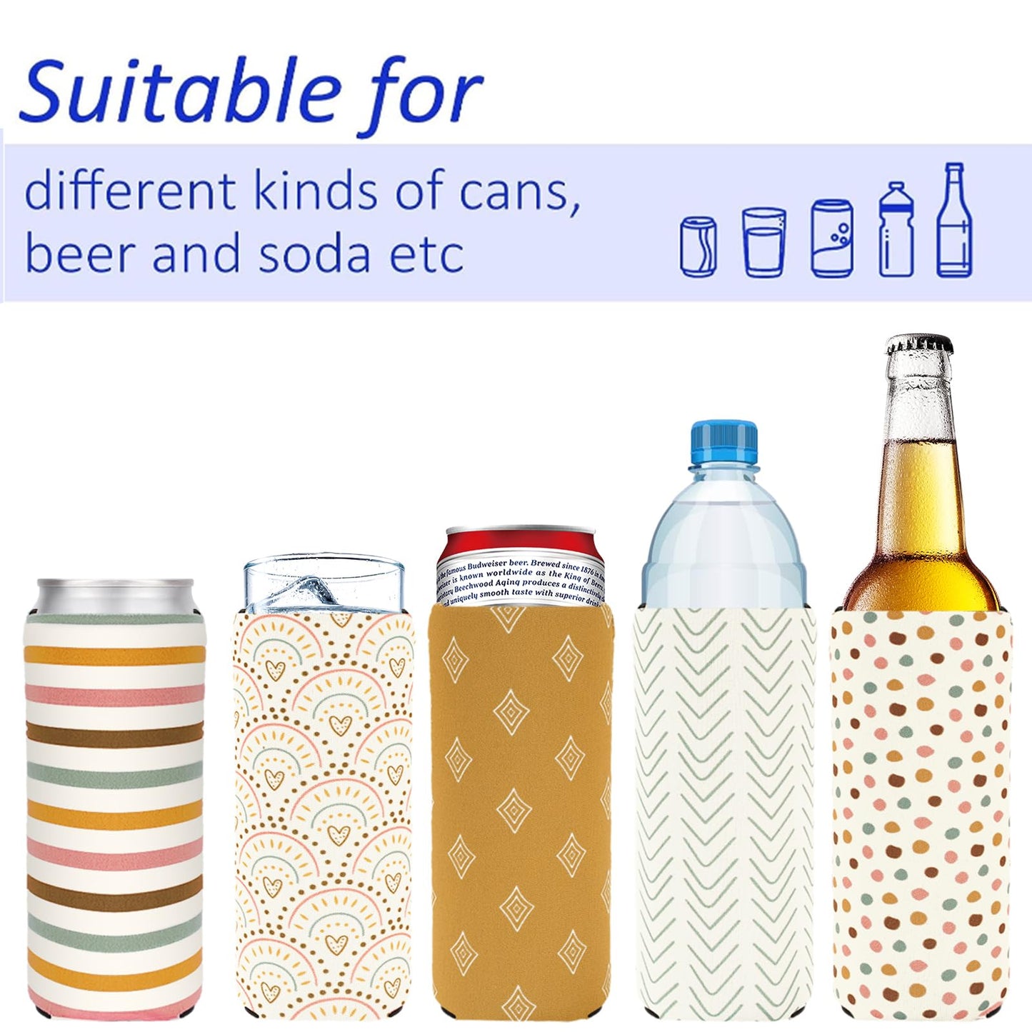 Adorable BOHO can sleeves