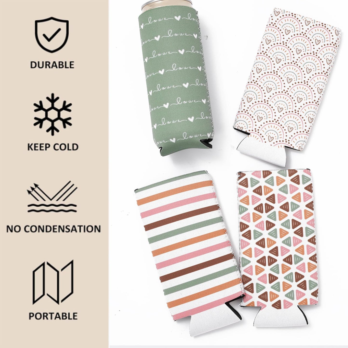 Adorable BOHO can sleeves