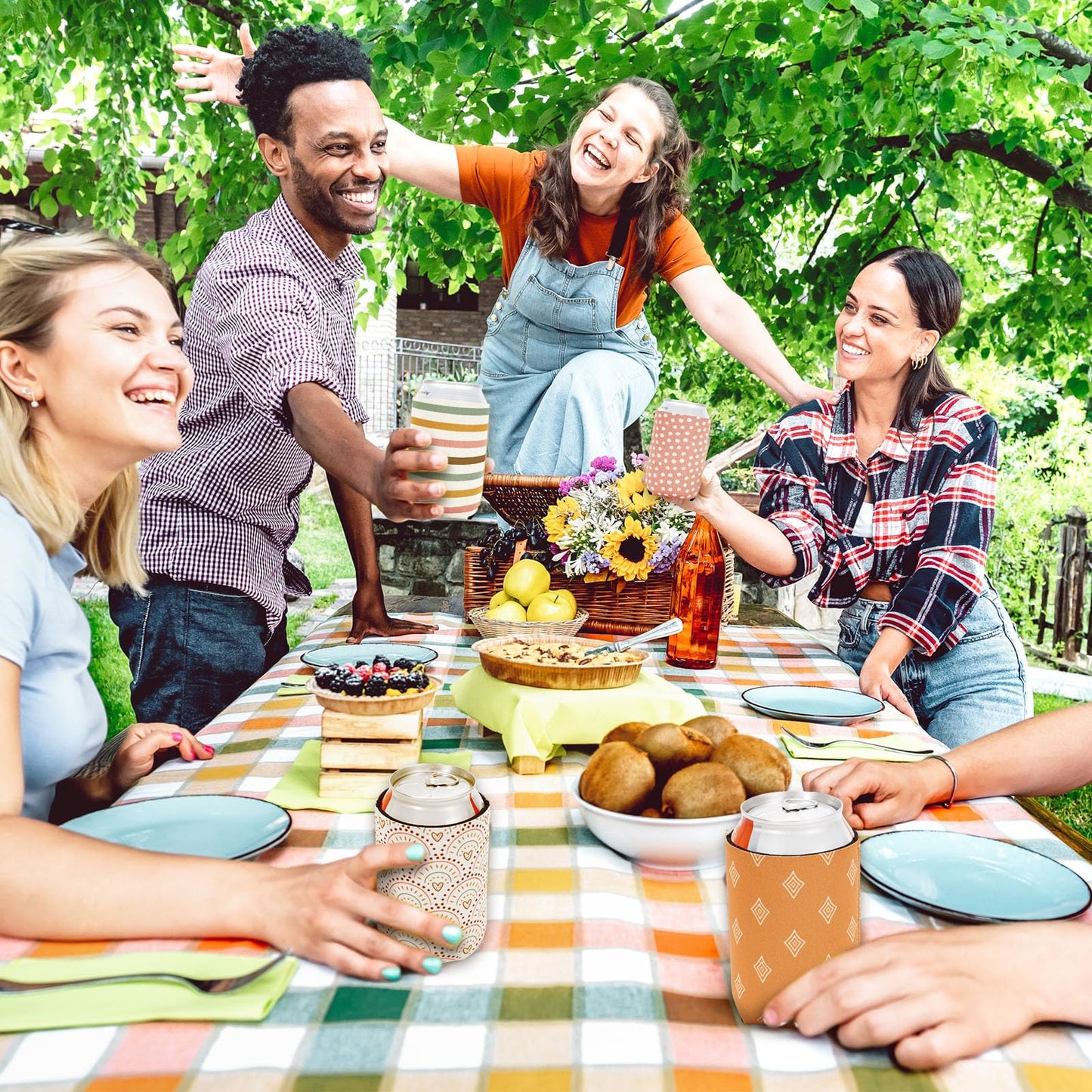 Adorable BOHO can sleeves