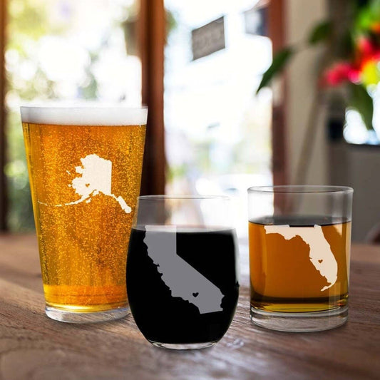 Michigan (Bay Harbor) wine or whiskey glasses