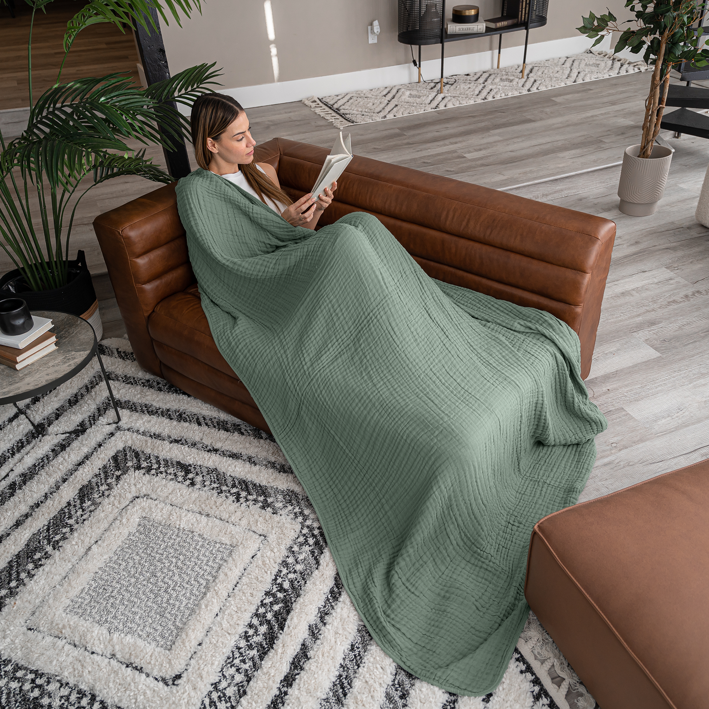 Adult Muslin Cotton Blankets