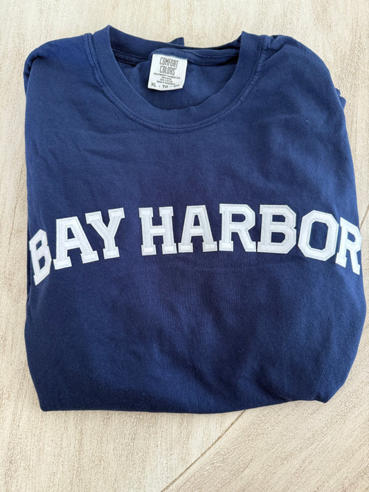 "BAY HARBOR" - Comfort Colors Short or Long Sleeve Shirts