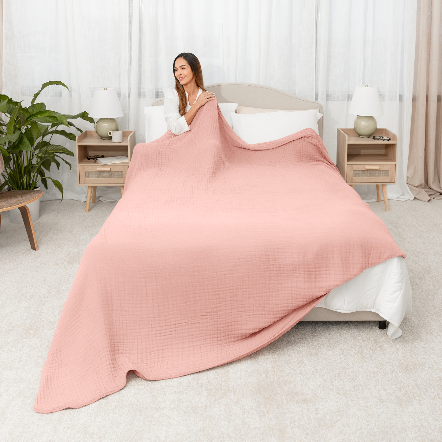 Adult Muslin Cotton Blankets