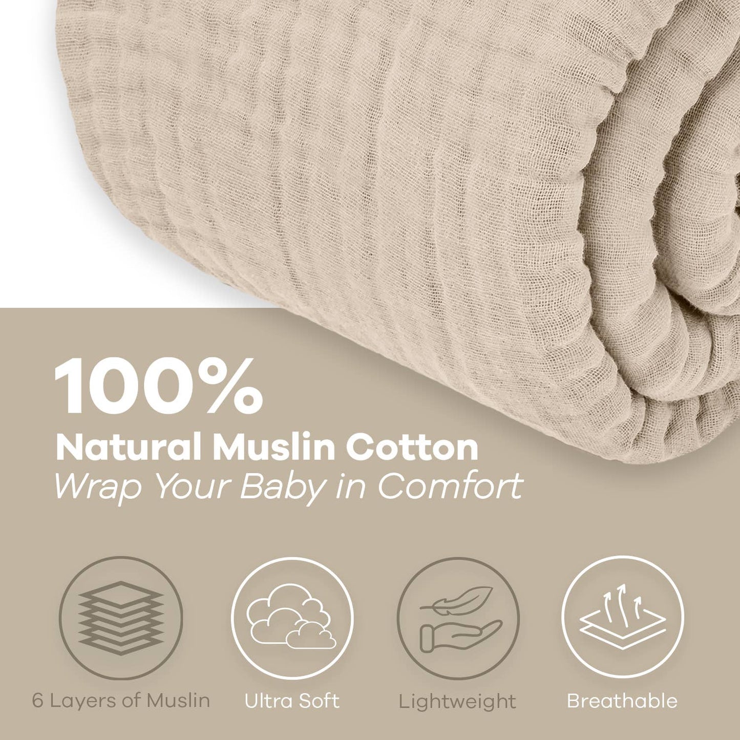 Adult Muslin Cotton Blankets