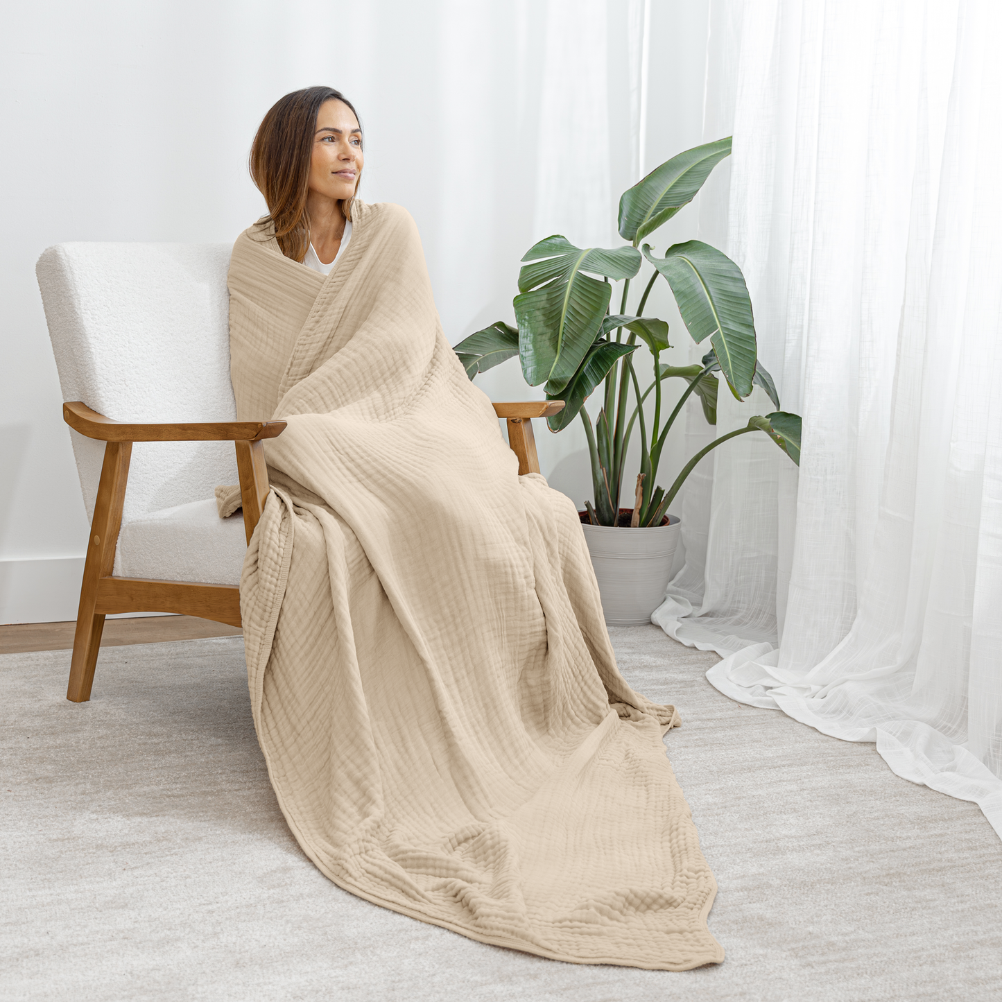 Adult Muslin Cotton Blankets