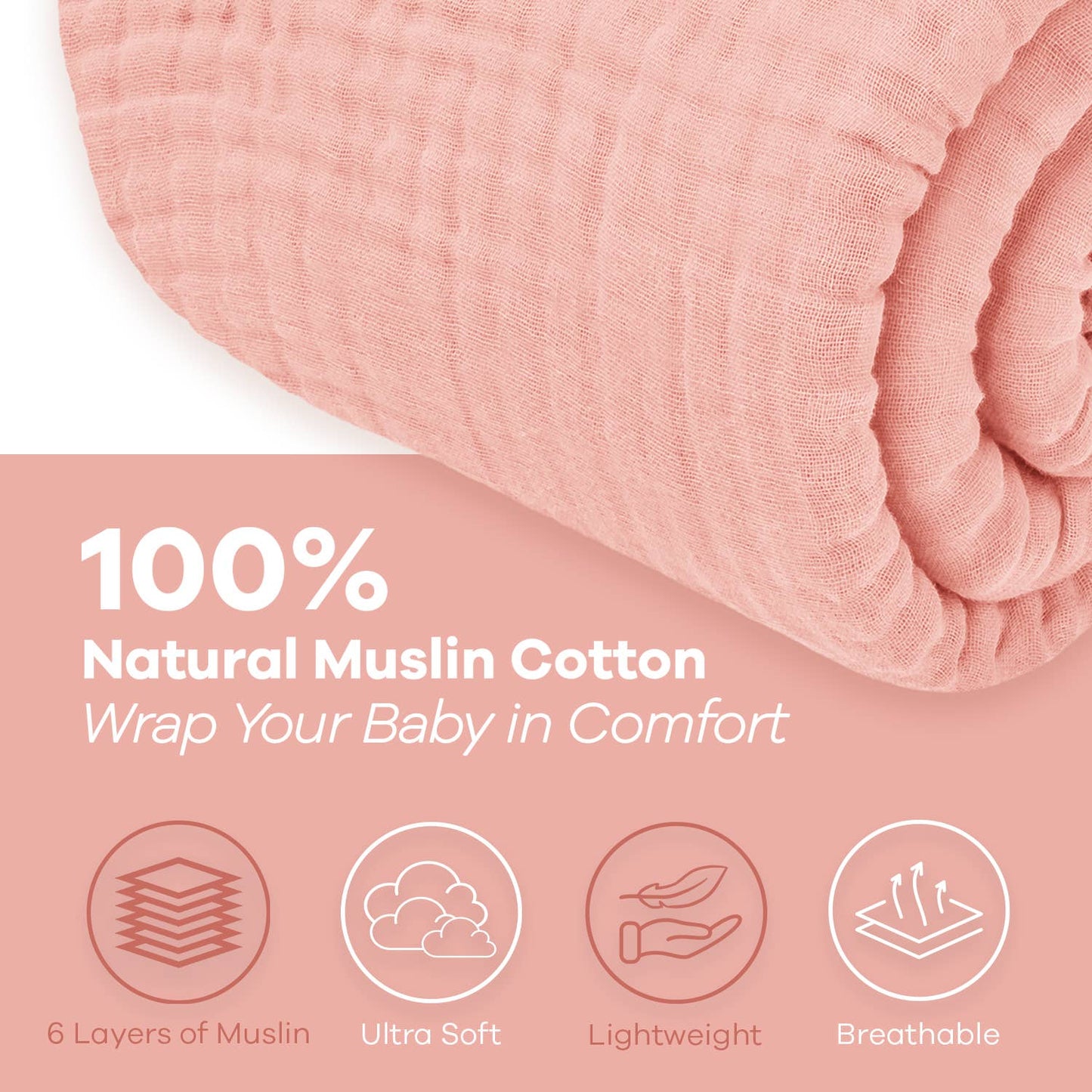 Adult Muslin Cotton Blankets