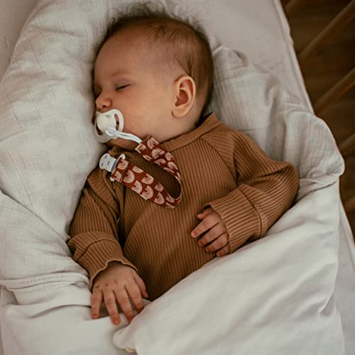 Baby Pacifier Clip Leash-Assorted whimsical patterns