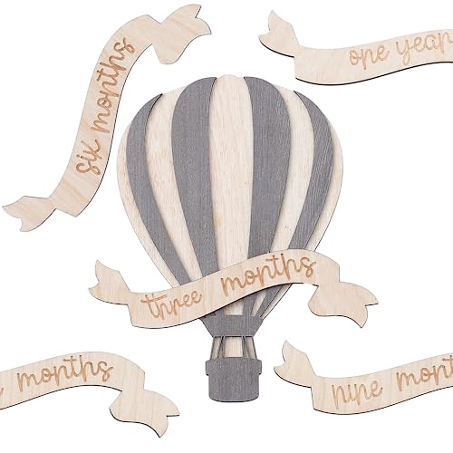 Baby Monthly Milestone Cards (Wooden)