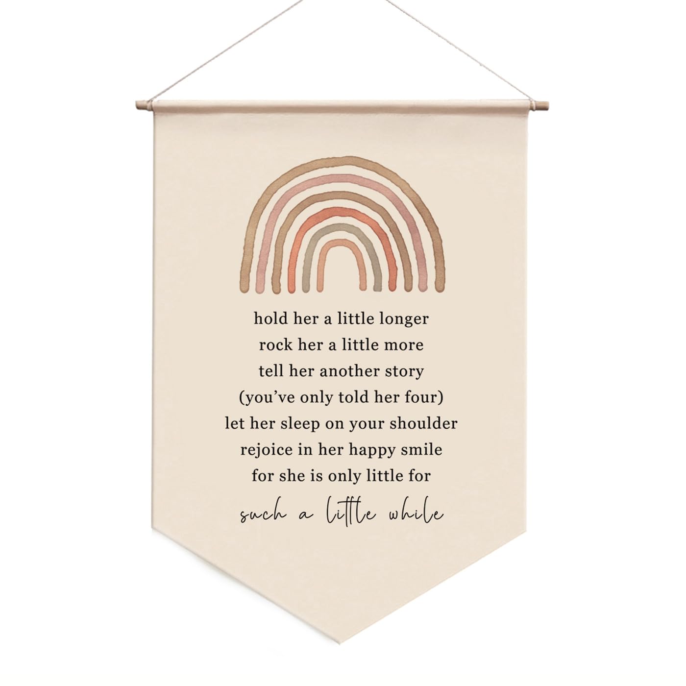 Wall Hanging Baby Girl Nursery