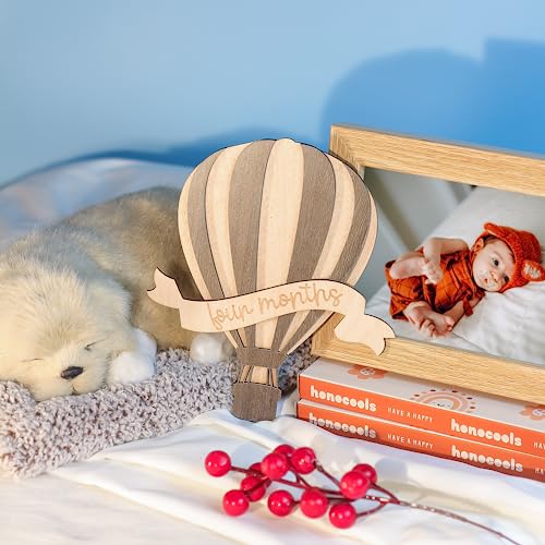 Baby Monthly Milestone Cards (Wooden)