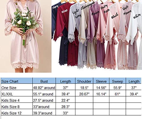 Bride/Bridesmaid Satin Robes