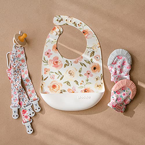 Baby Pacifier Clip Leash-Assorted whimsical patterns