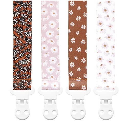Baby Pacifier Clip Leash-Assorted whimsical patterns
