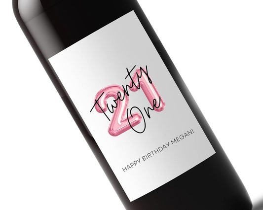 Custom Wine/Champagne Bottle Label