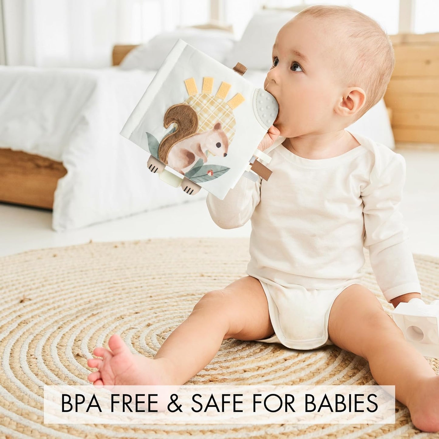 Adorable Woodland Animals Soft Baby Book