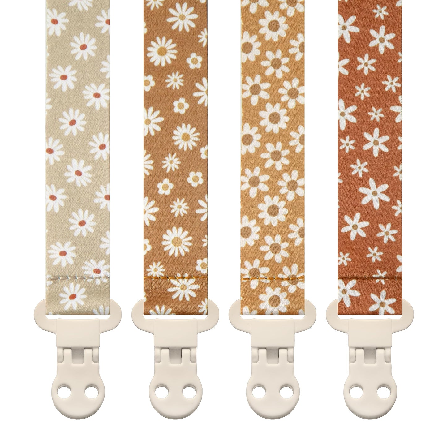 Baby Pacifier Clip Leash-Assorted whimsical patterns