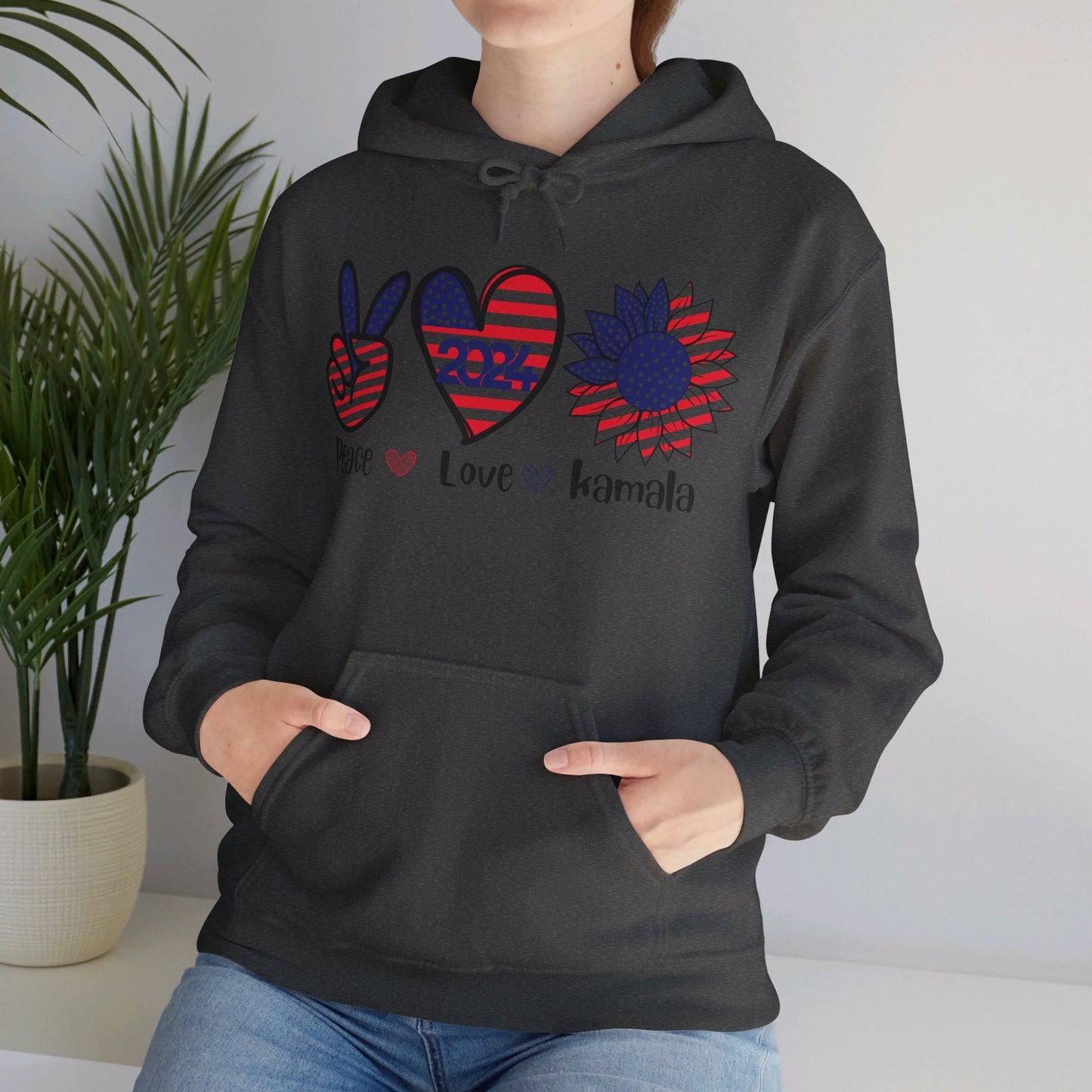 Kamala 2024 Women  Hooded Sweatshirt