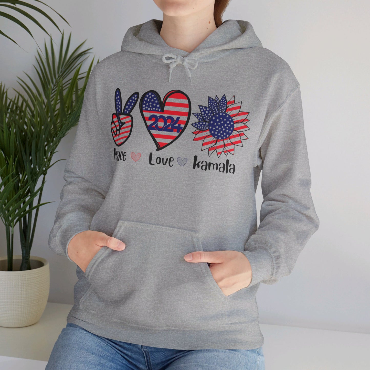 Kamala 2024 Women  Hooded Sweatshirt