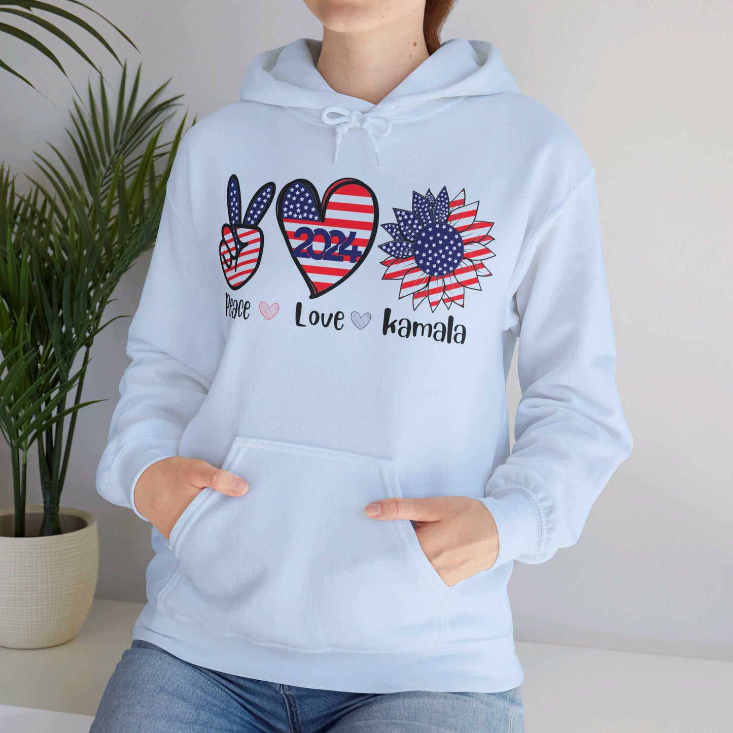 Kamala 2024 Women  Hooded Sweatshirt