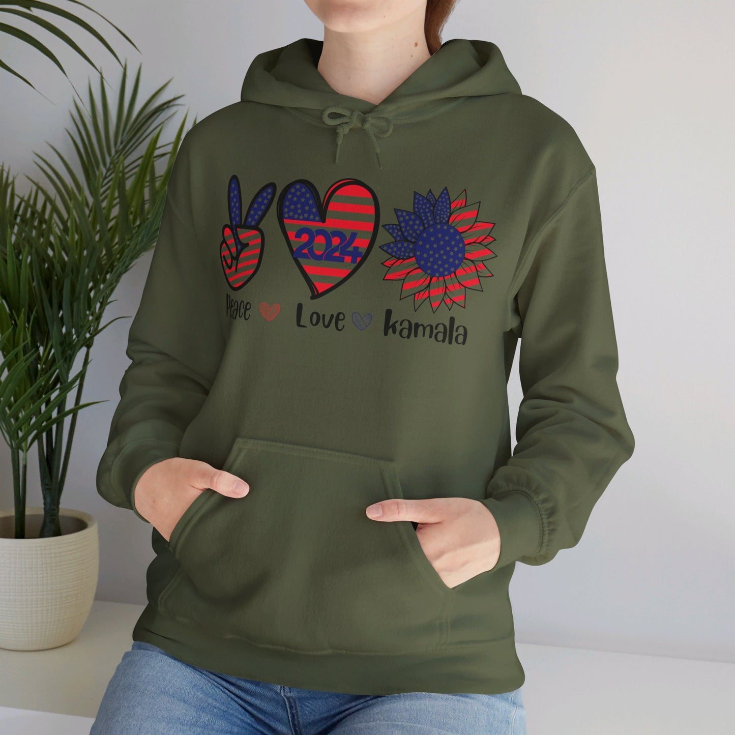 Kamala 2024 Women  Hooded Sweatshirt