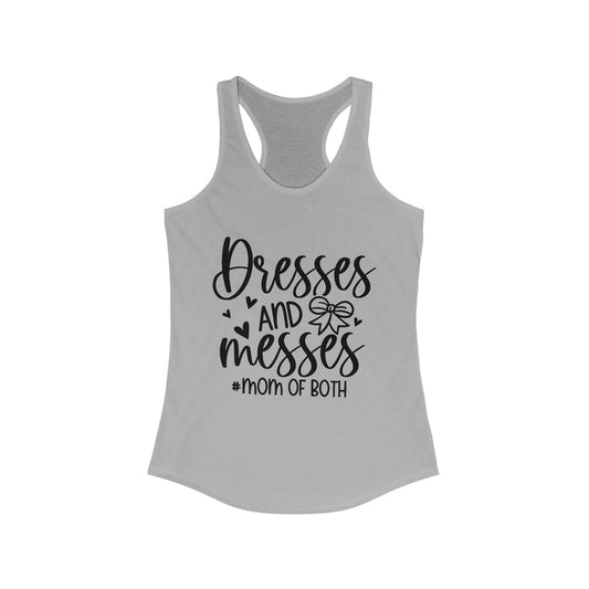 "Mom of Both" Racerback Tank (available as a sweatshirt too $27)