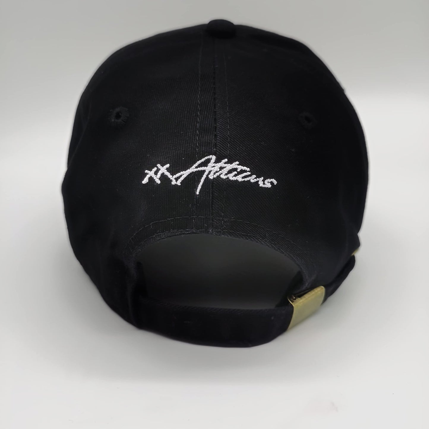 Atticus Poetry Hat, Embroidered Brushed Cotton Women’s Baseball Hat Unisex Fit, Adjustable One Size