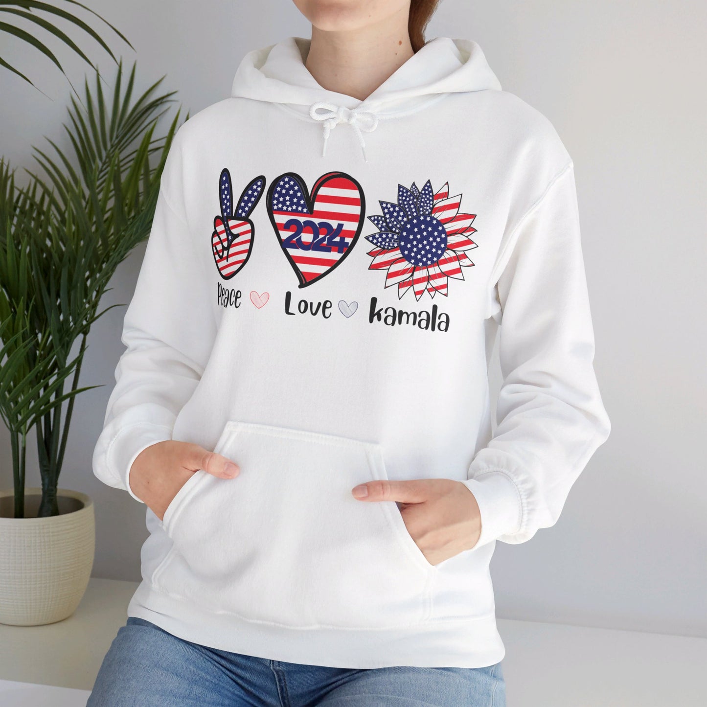 Kamala 2024 Women  Hooded Sweatshirt