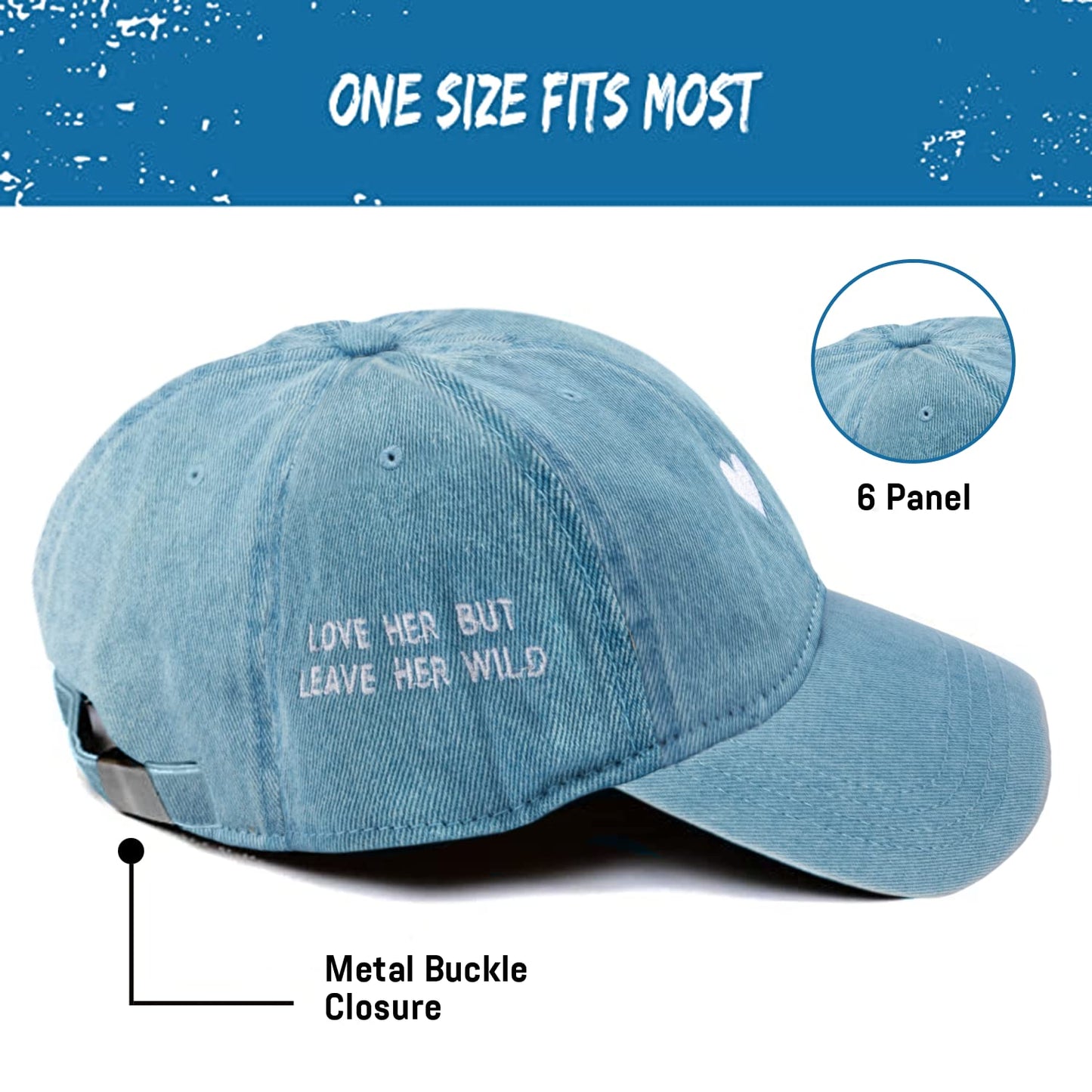 Atticus Poetry Hat, Embroidered Brushed Cotton Women’s Baseball Hat Unisex Fit, Adjustable One Size