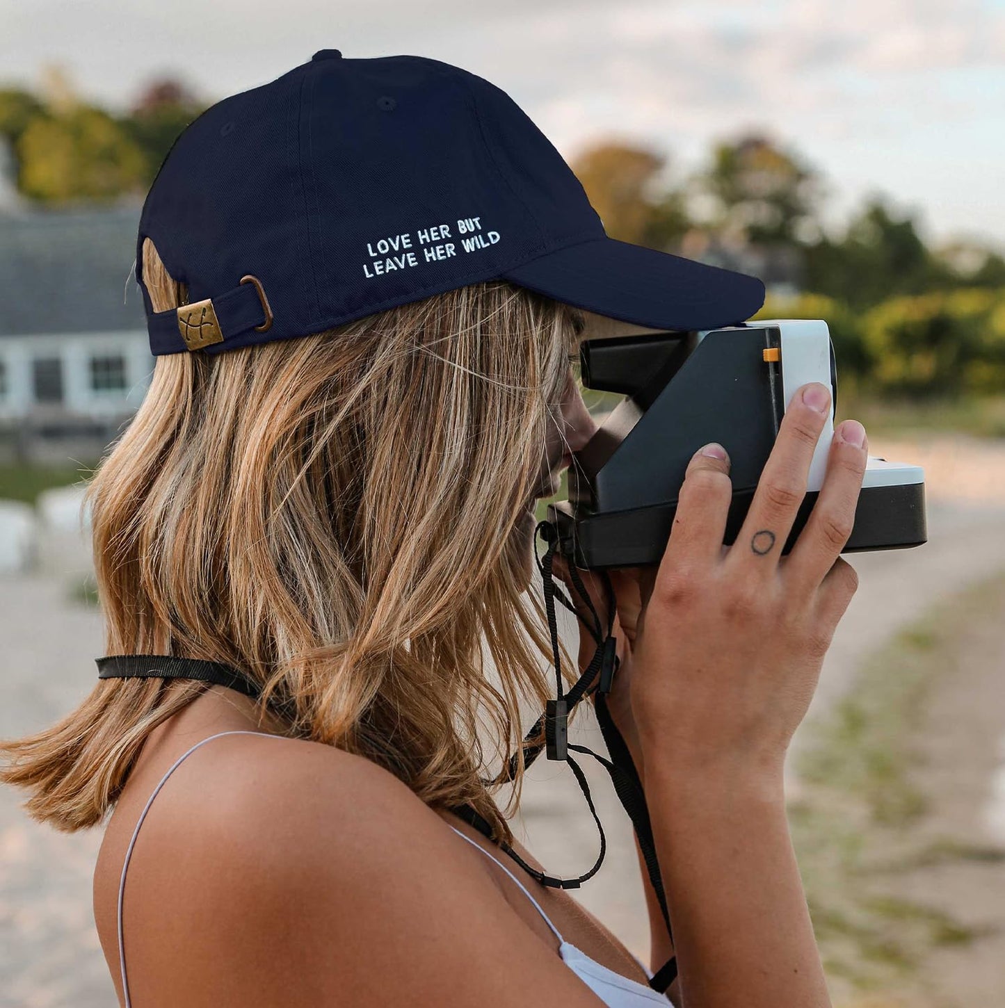 Atticus Poetry Hat, Embroidered Brushed Cotton Women’s Baseball Hat Unisex Fit, Adjustable One Size