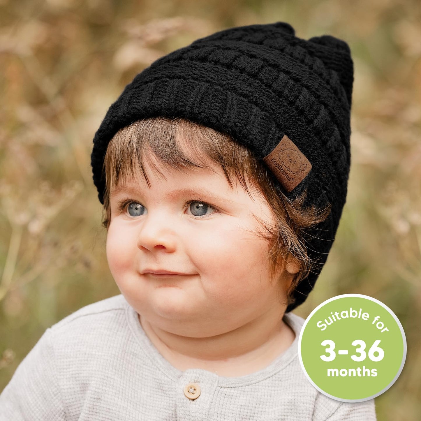 3-Pack Baby Cozy Beanies