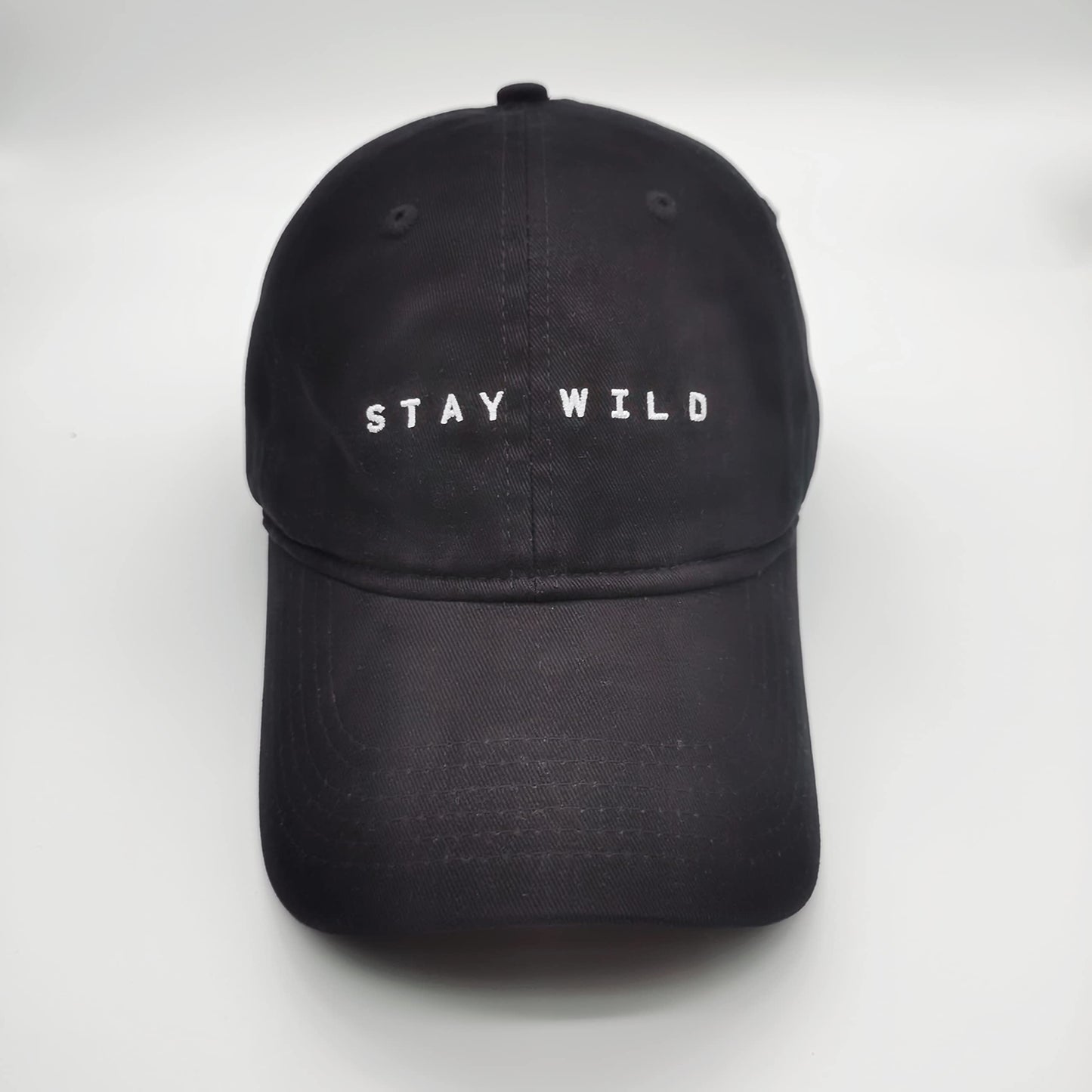 Atticus Poetry Hat, Embroidered Brushed Cotton Women’s Baseball Hat Unisex Fit, Adjustable One Size