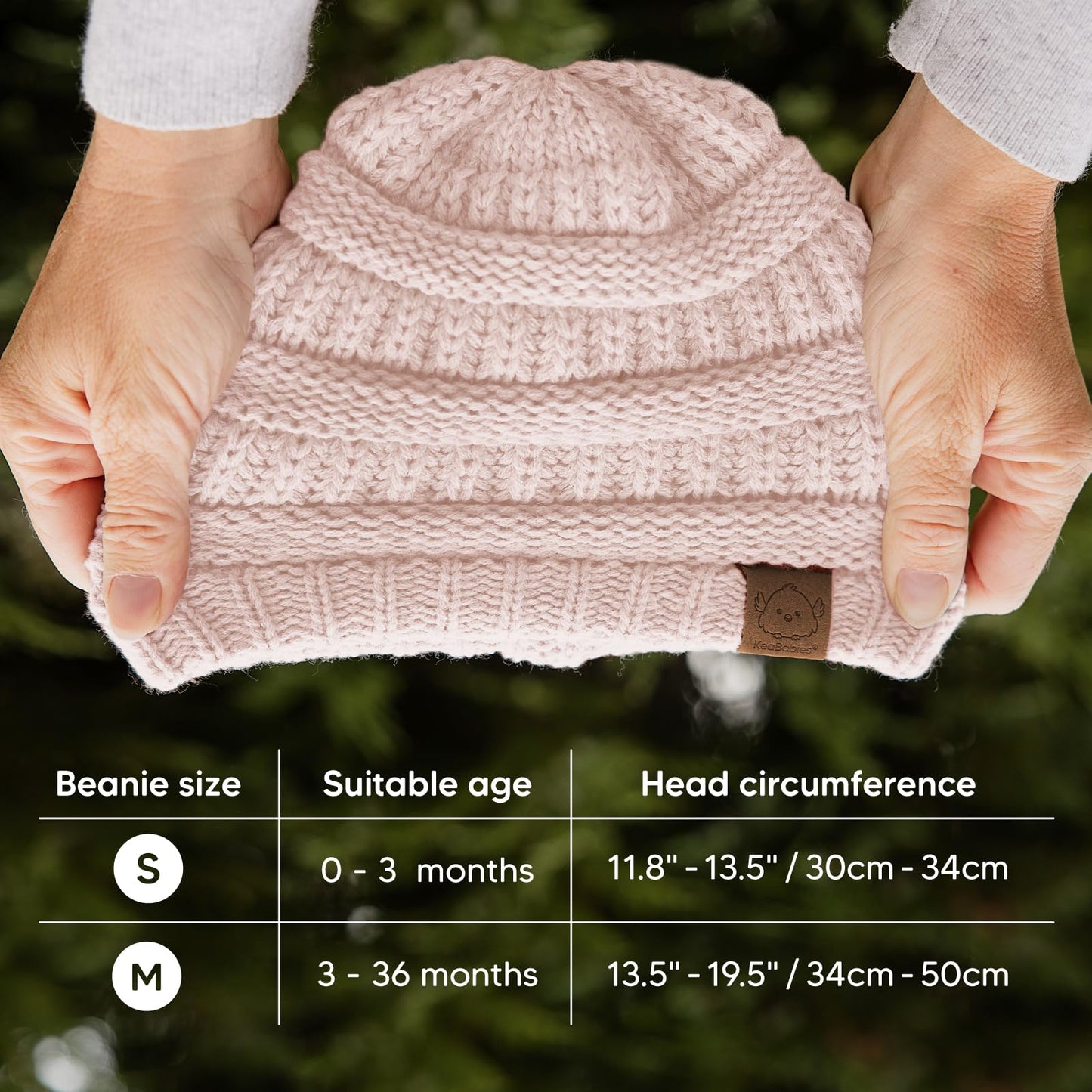 3-Pack Baby Cozy Beanies