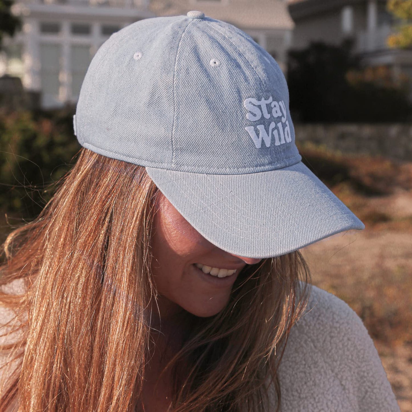 Atticus Poetry Hat, Embroidered Brushed Cotton Women’s Baseball Hat Unisex Fit, Adjustable One Size