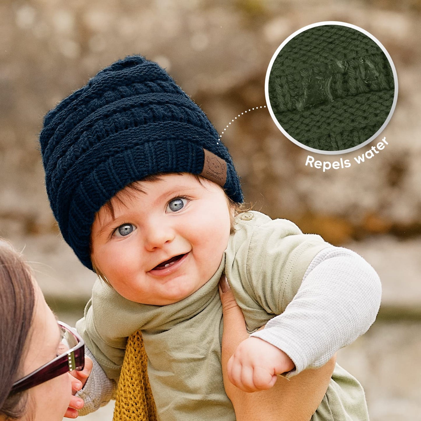 3-Pack Baby Cozy Beanies