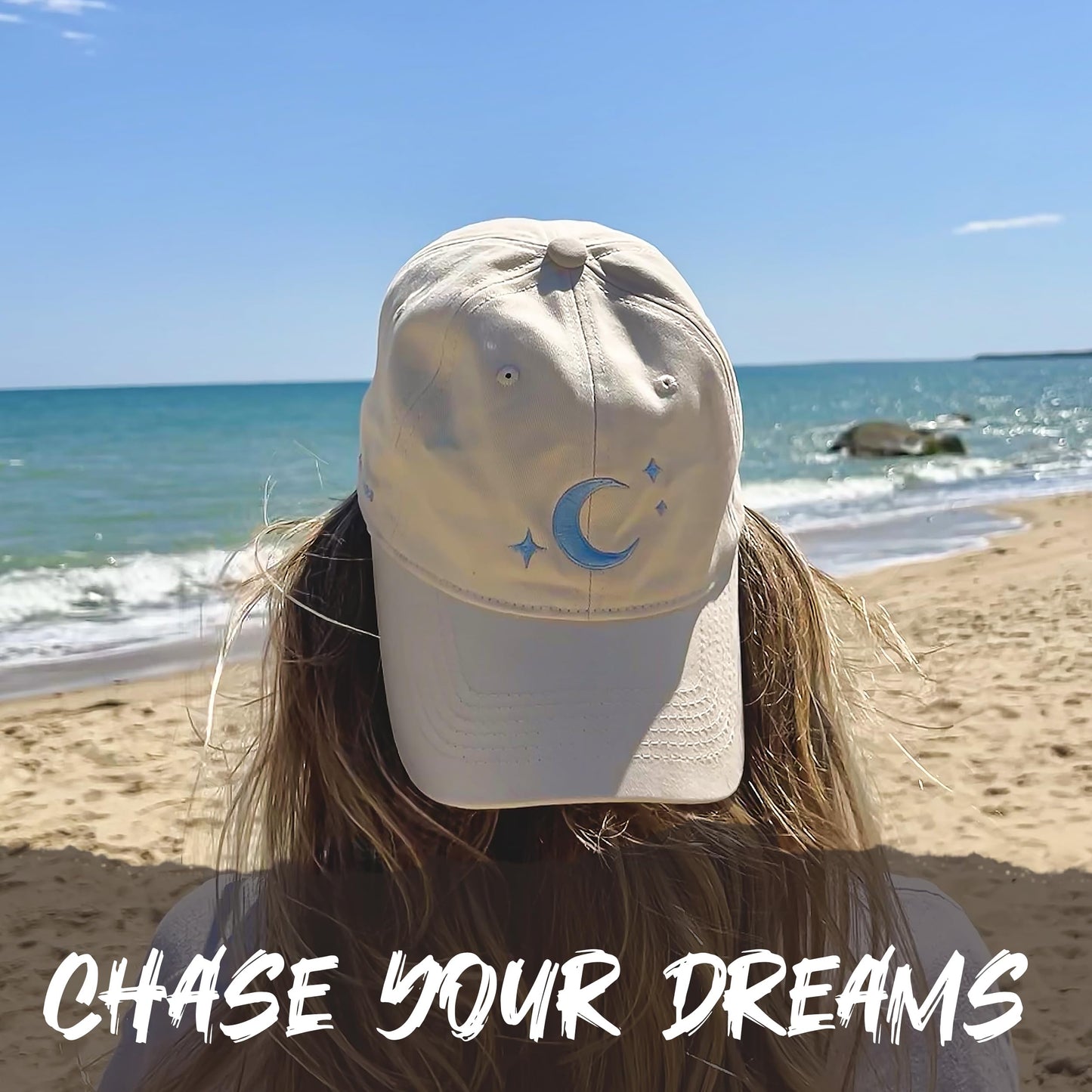 Atticus Poetry Hat, Embroidered Brushed Cotton Women’s Baseball Hat Unisex Fit, Adjustable One Size