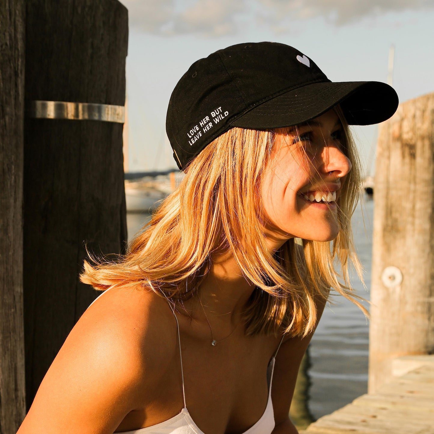 Atticus Poetry Hat, Embroidered Brushed Cotton Women’s Baseball Hat Unisex Fit, Adjustable One Size