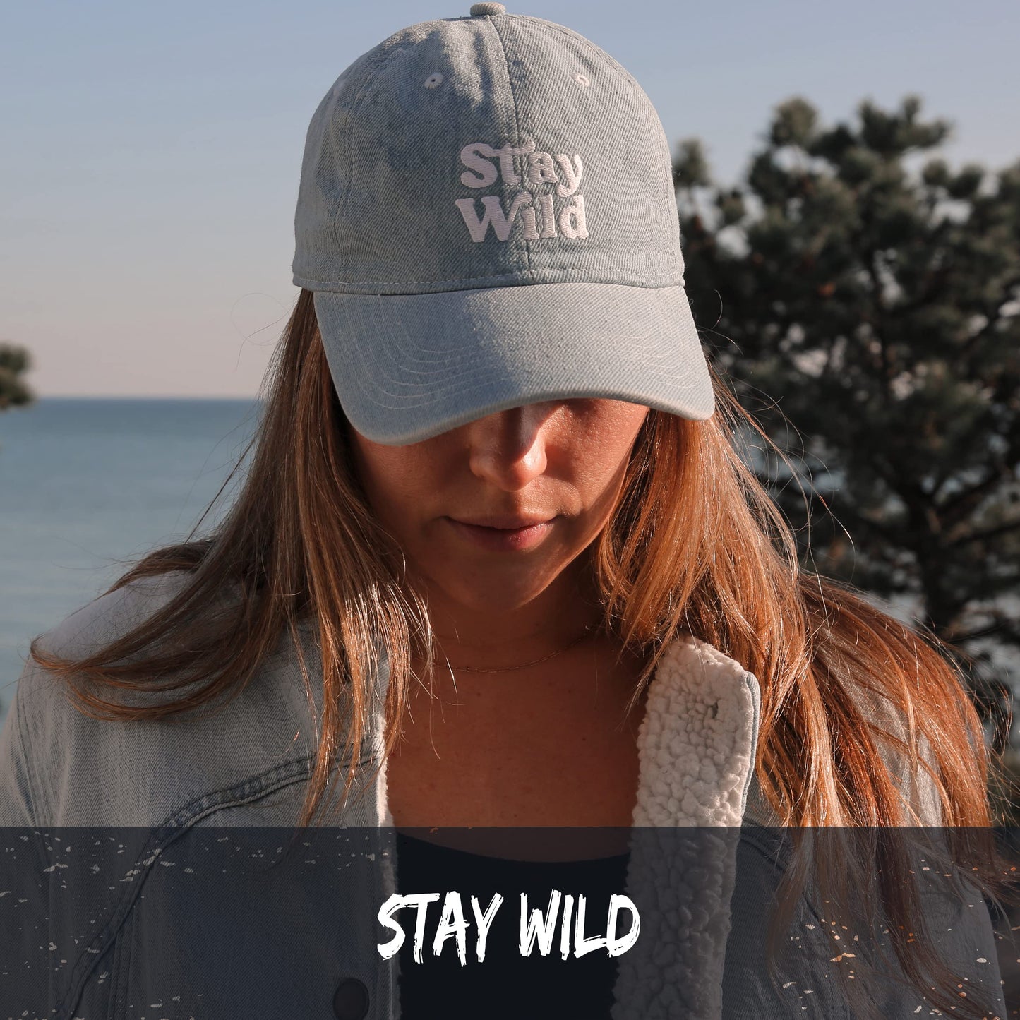 Atticus Poetry Hat, Embroidered Brushed Cotton Women’s Baseball Hat Unisex Fit, Adjustable One Size