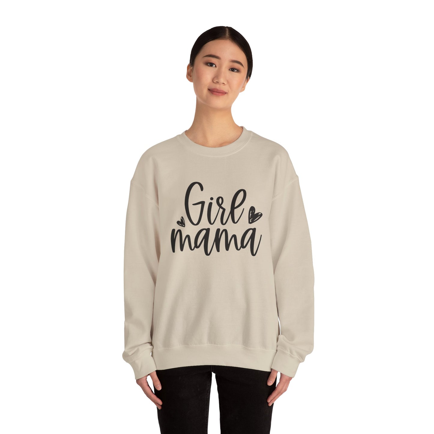 Girl Mama: Crewneck Sweatshirt (available as "Boy Mama" "Dog Mama" and as a tank top too $18)