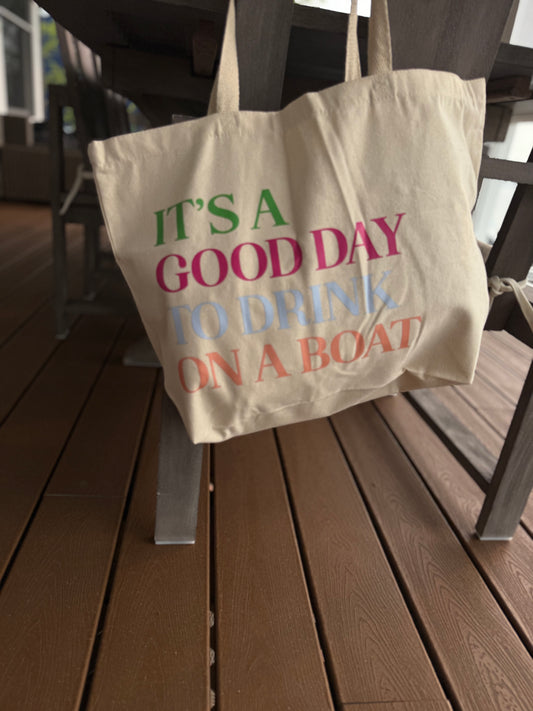 Lake Tote Bag-Canvas