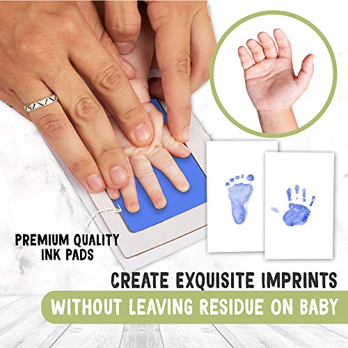 Inkless Pad for Baby Hand and Footprints -4-Pack/ Dog Paw or Nose