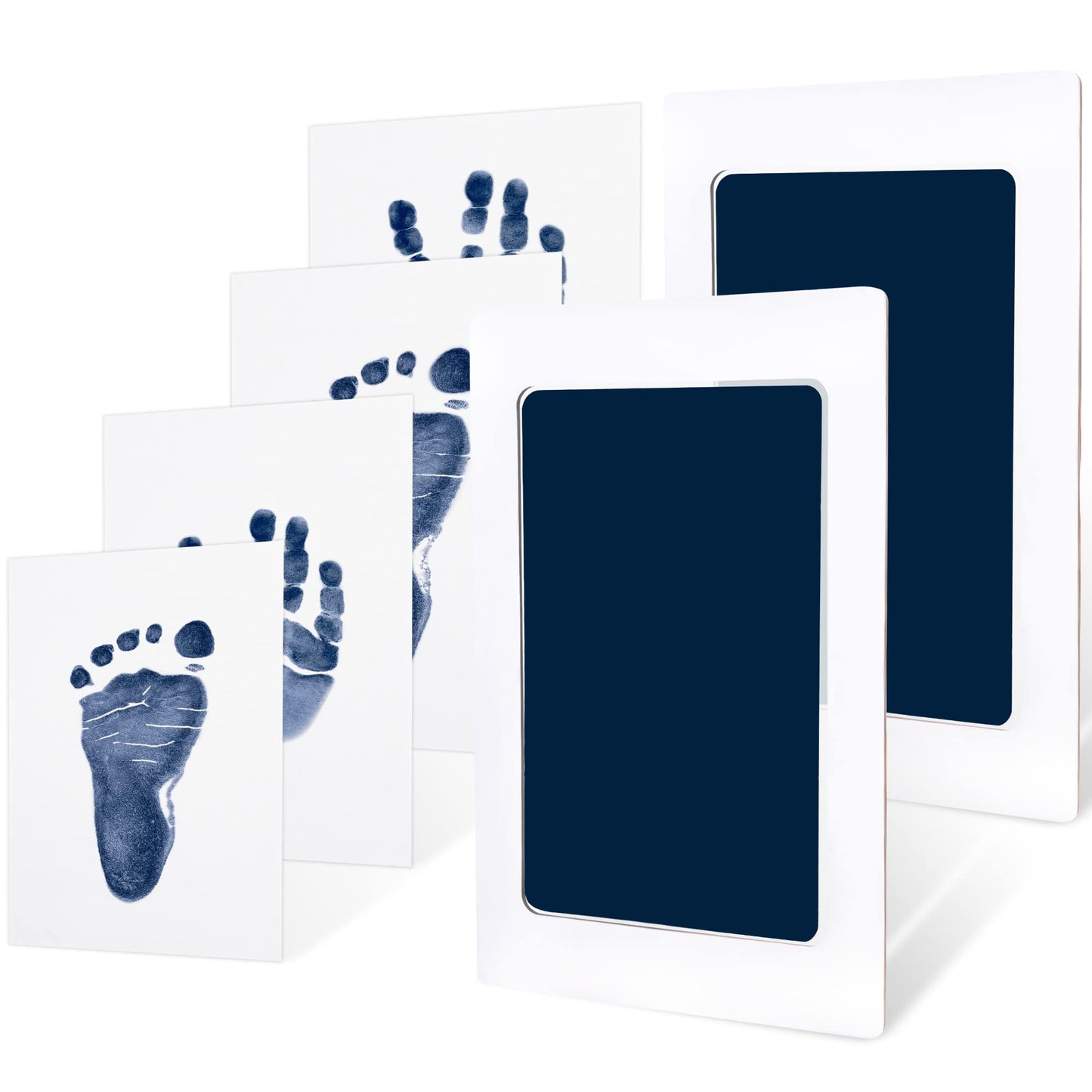 Inkless Pad for Baby Hand and Footprints -4-Pack/ Dog Paw or Nose