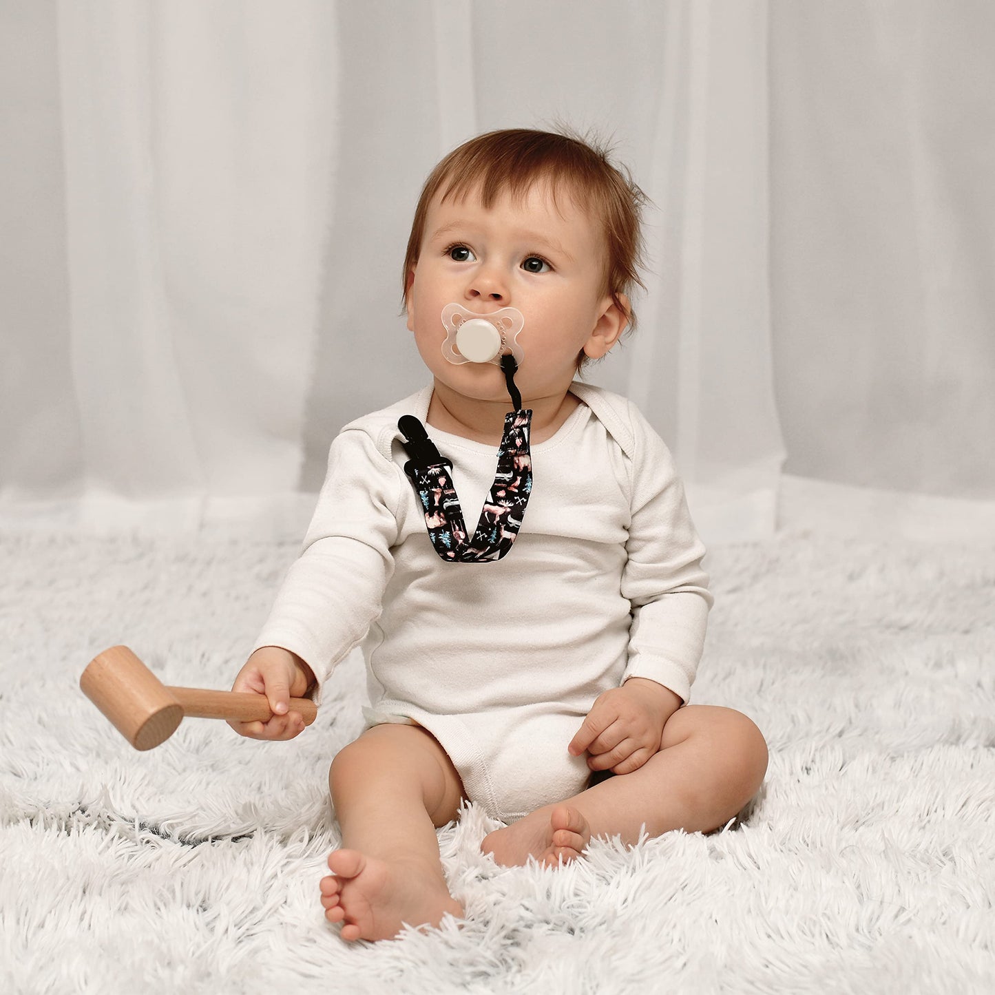 Baby Pacifier Clip Leash