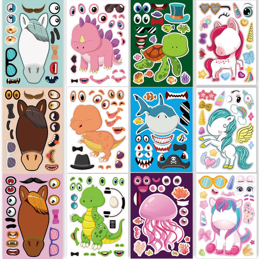 Make Your Own Stickers for Kids and Toddlers-24 Sheets 8.27''×5.9''