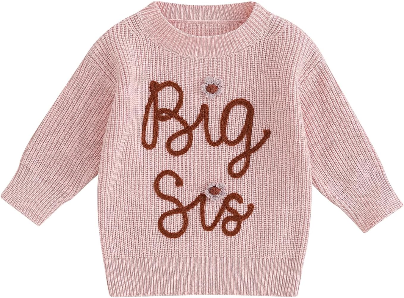 Baby/Toddler Chunky Sweater "Sisters"