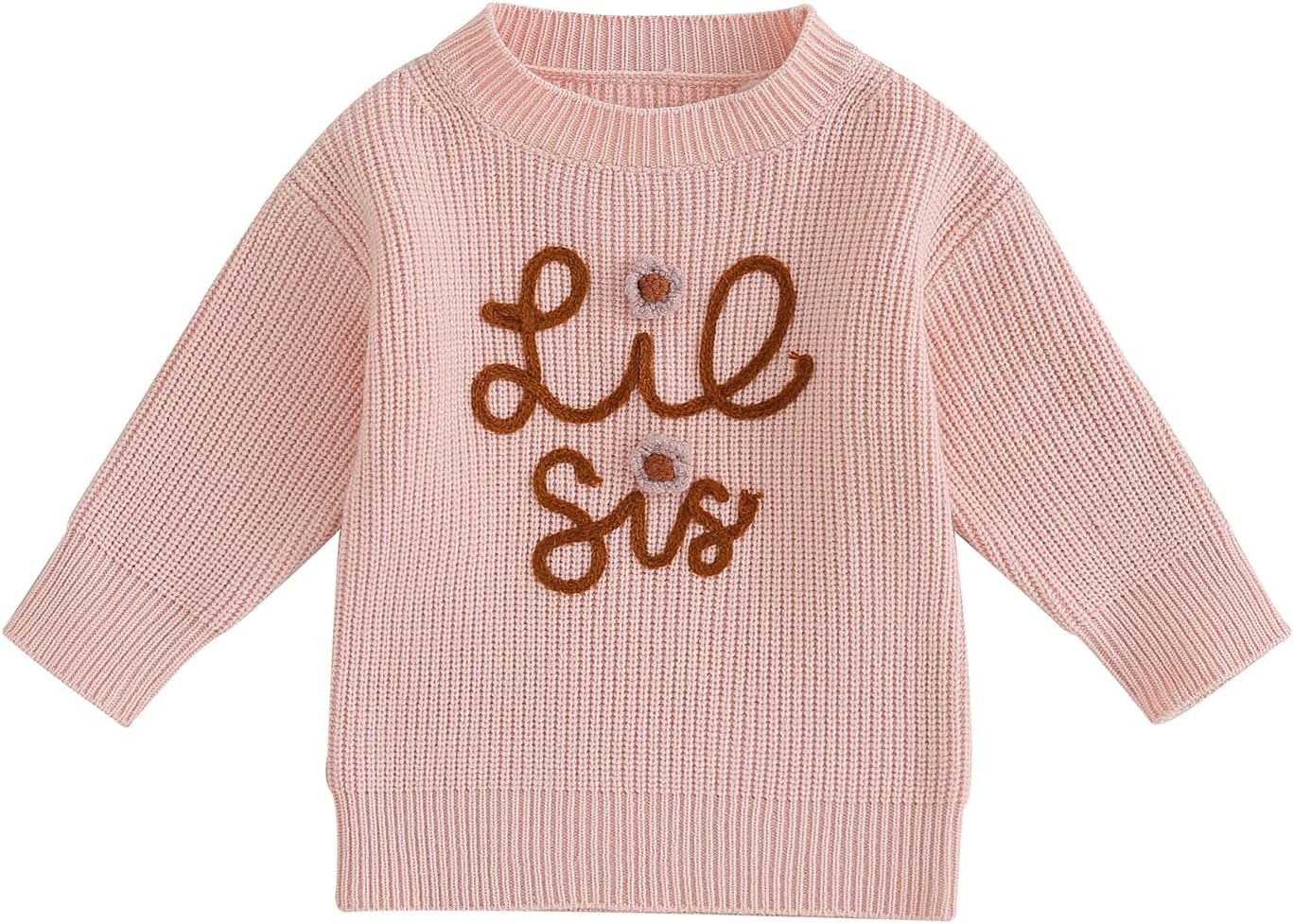 Baby/Toddler Chunky Sweater "Sisters"