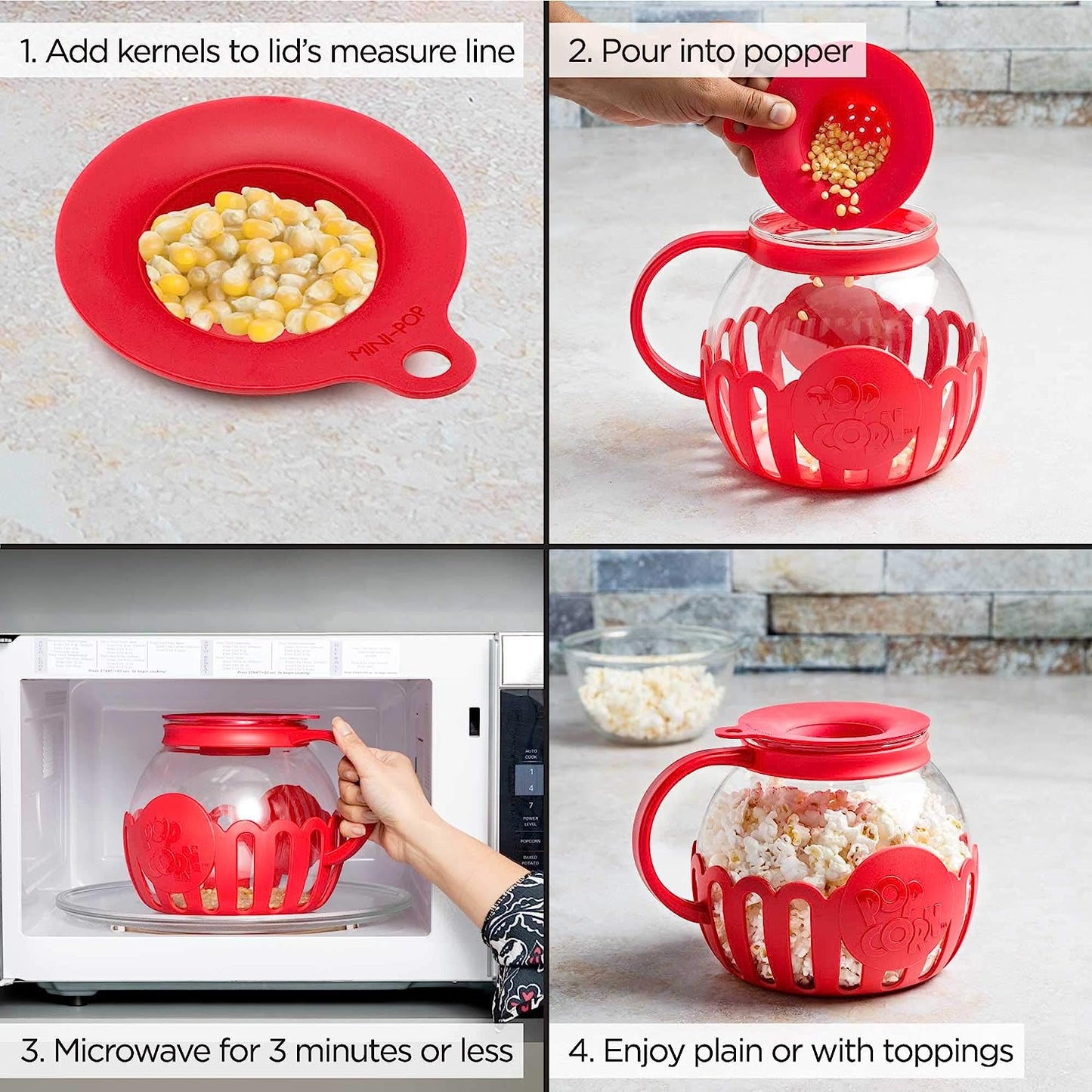 Microwave Popcorn Popper